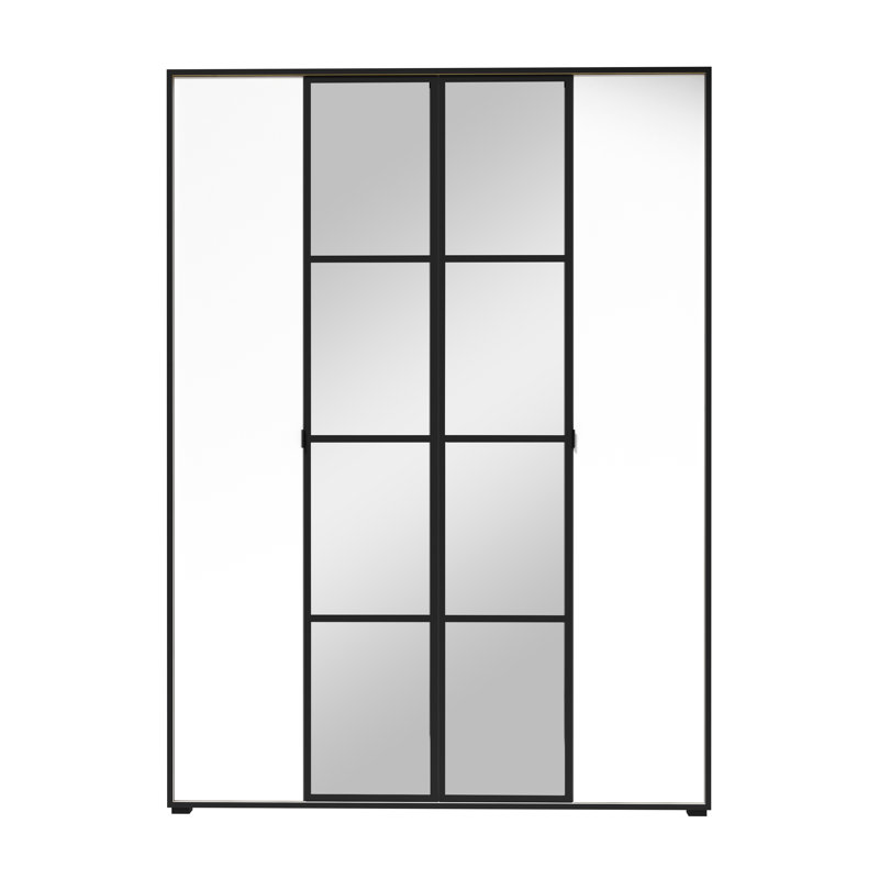Latitude Run® Glass Armoire Wayfair
